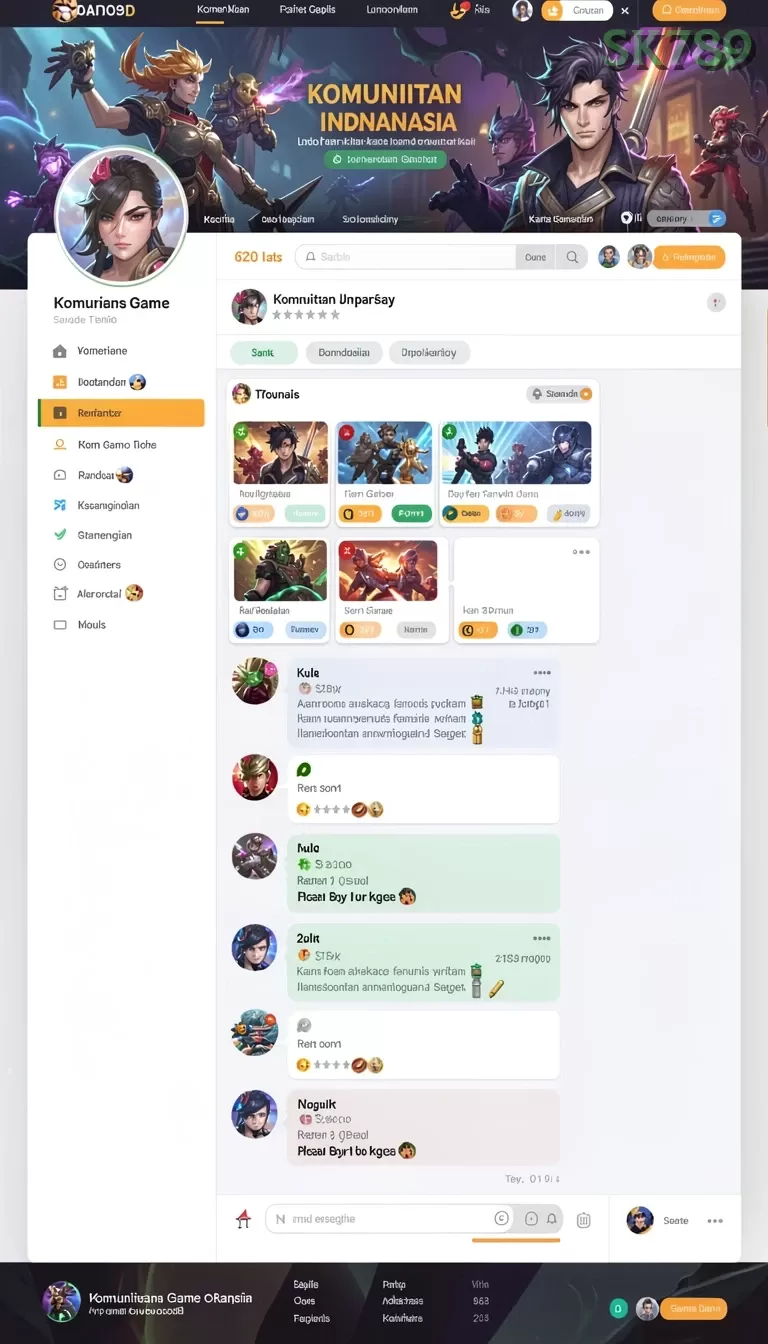 Cuplikan layar 8ID — halaman utama