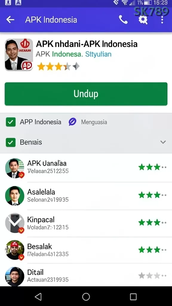 Cuplikan layar TEMPOTOTO — pengaturan akun