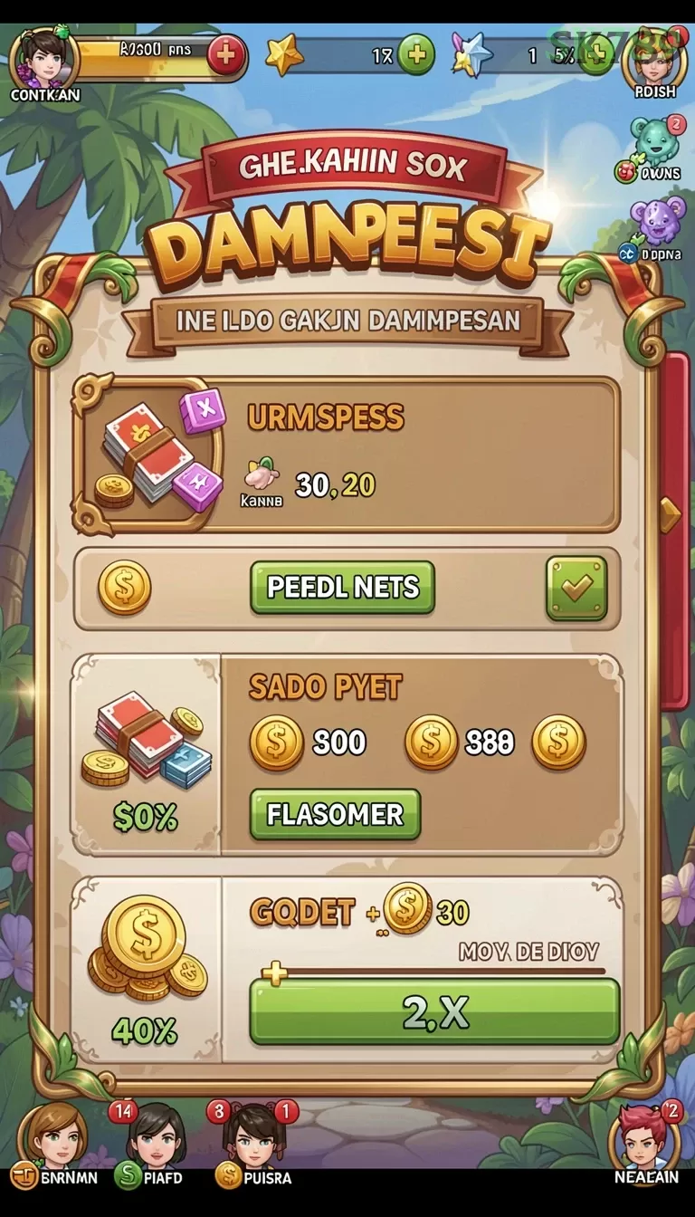 Cuplikan layar JPSLOT88 — menu navigasi