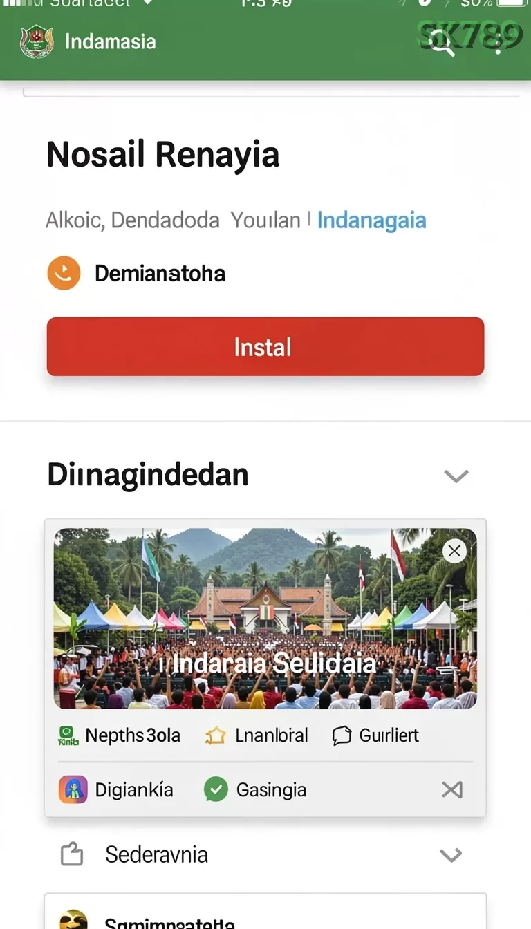 Cuplikan layar RPRR — pengaturan akun